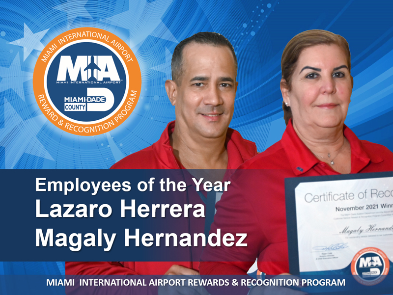 MIA R&R Employees of the Year 2021